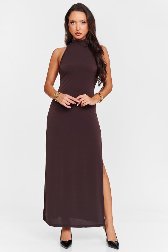 Φόρεμα Maxi Αμάνικο