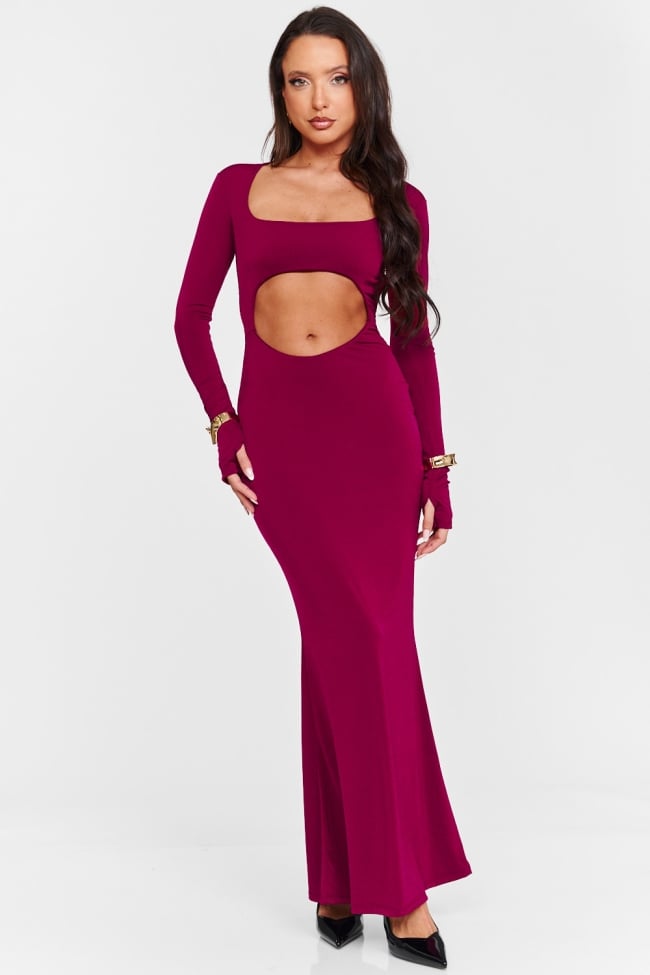 Φόρεμα Maxi Cut Out Εξώπλατο