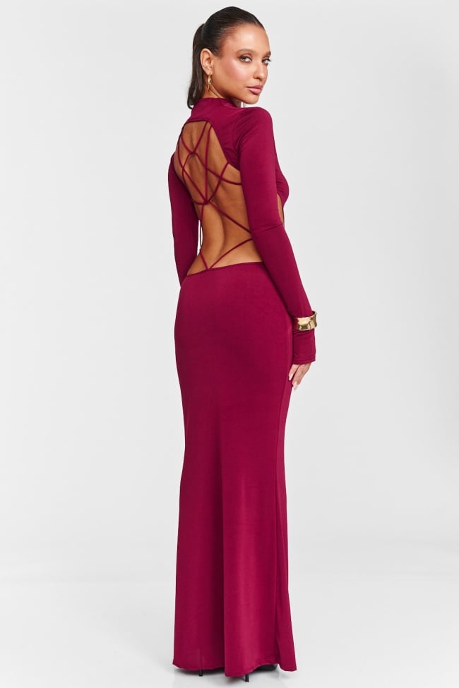 Φόρεμα Maxi Εξώπλατο