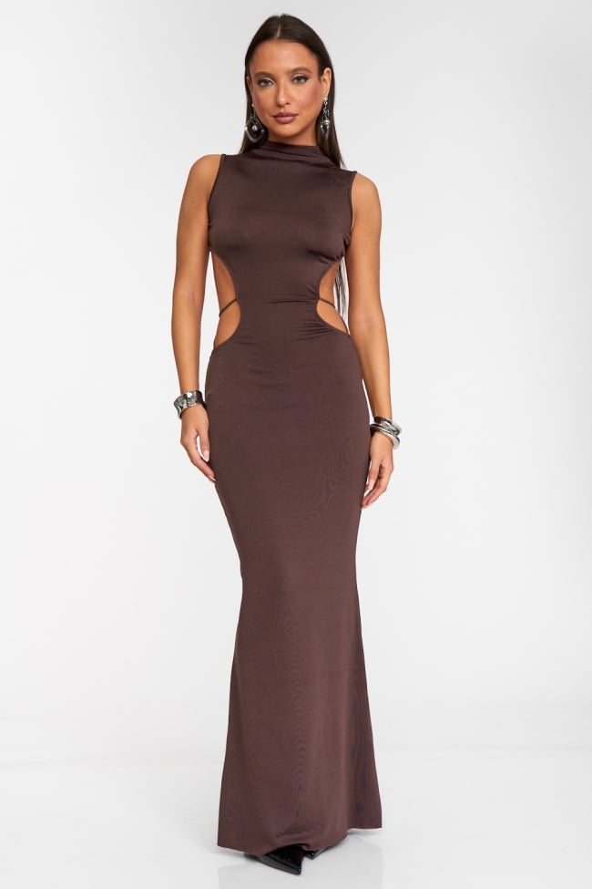 Φόρεμα Maxi Εξώπλατο