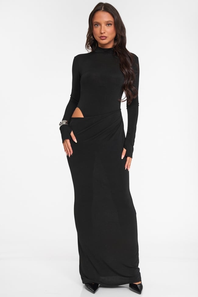 Φόρεμα Maxi με Κορμάκι