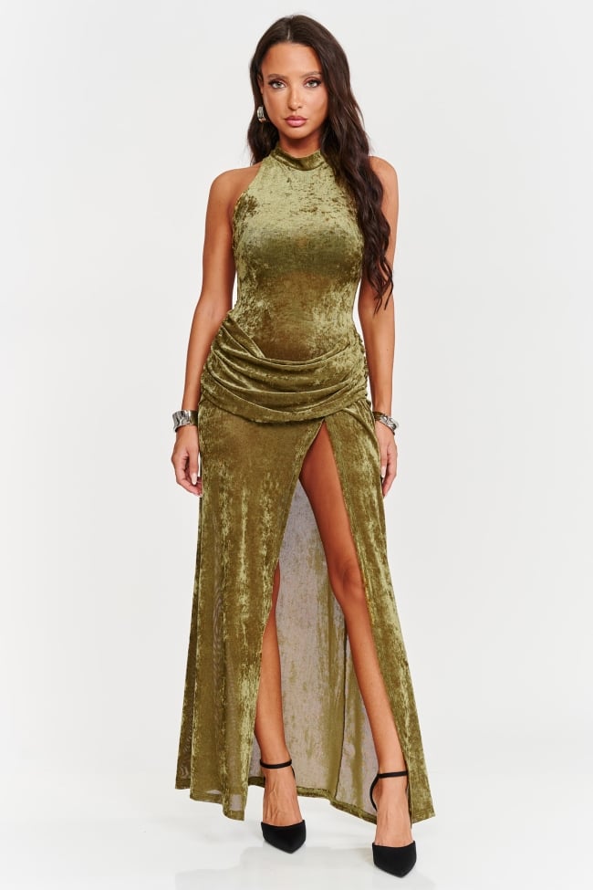 Φόρεμα Maxi Velvet