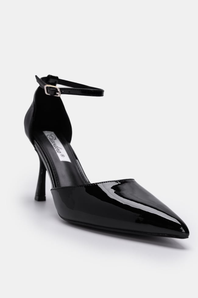 Γόβες Λουστρίν με Μπαρέτα