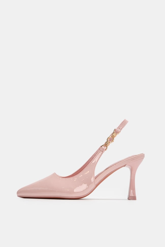 Γόβες Λουστρίν Slingback