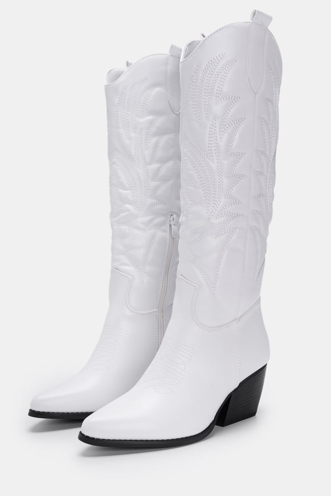 Μπότες Cowboy Δερματίνη