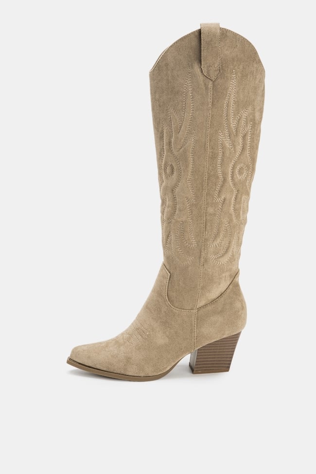 Μπότες Cowboy Suede