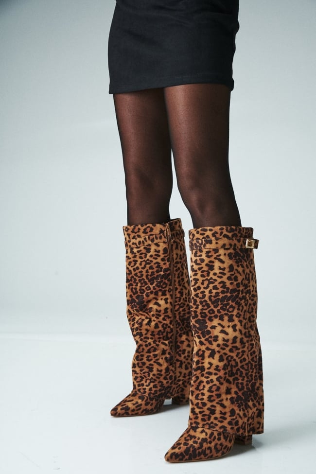 Μπότες Layered Suede