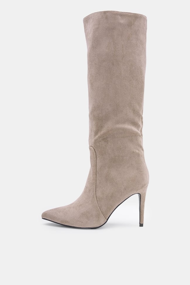 Μπότες Suede Μυτερές