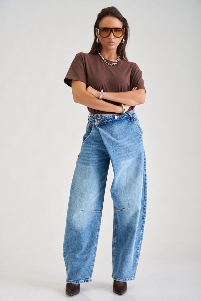 Jean Balloon Fit Pants