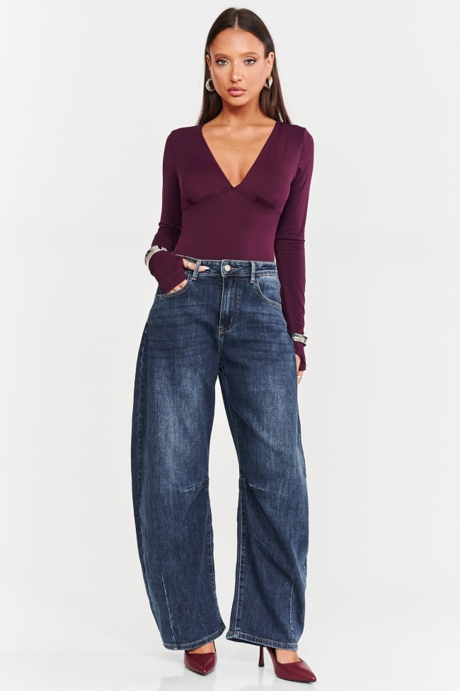 Παντελόνι Jean Barrel Fit