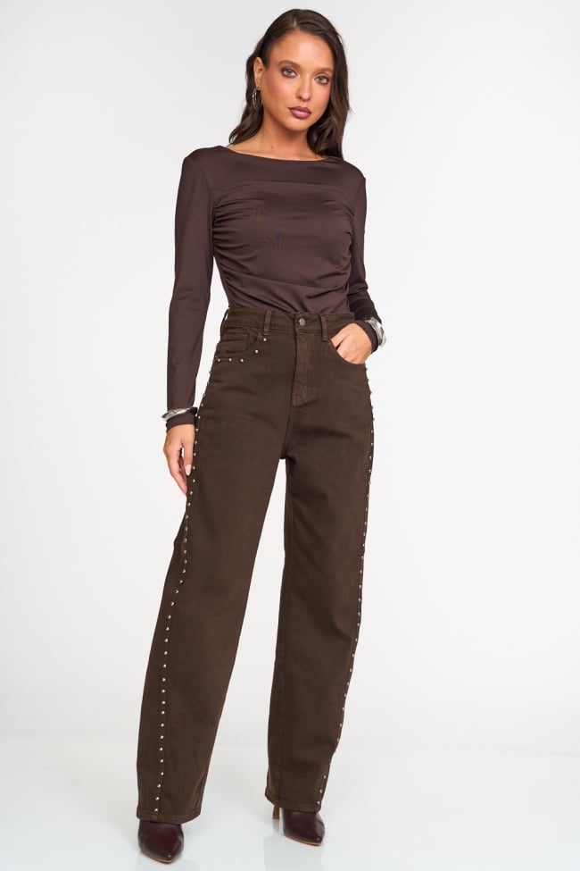 Παντελόνι Jean Barrel με Τρουκς