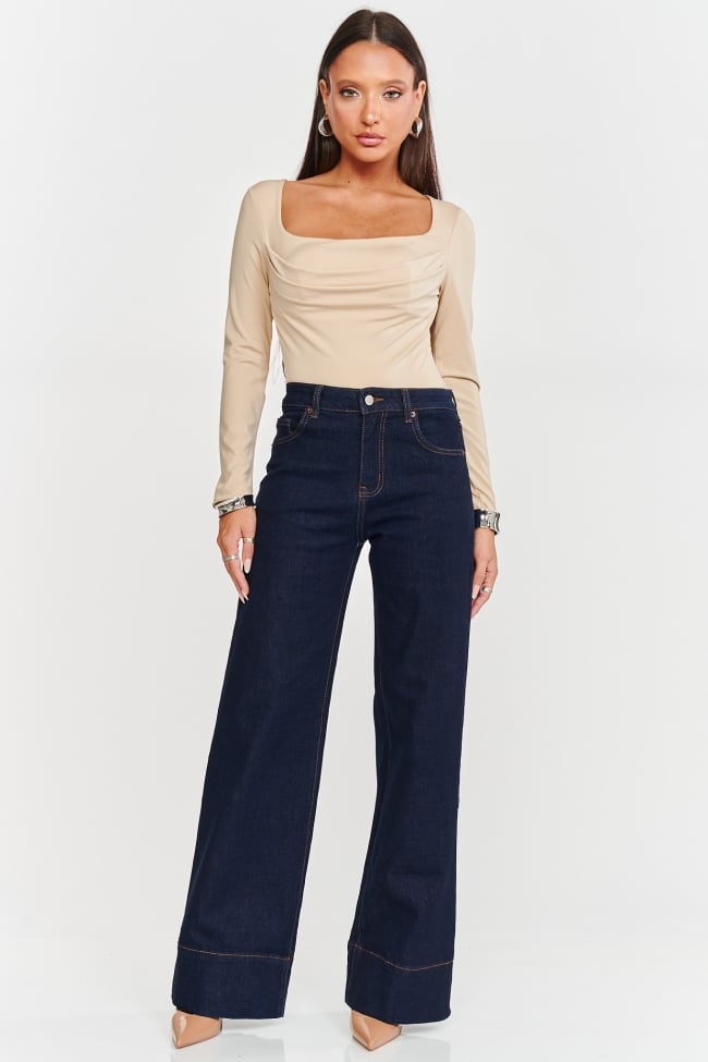 Παντελόνι Jean Wide Leg