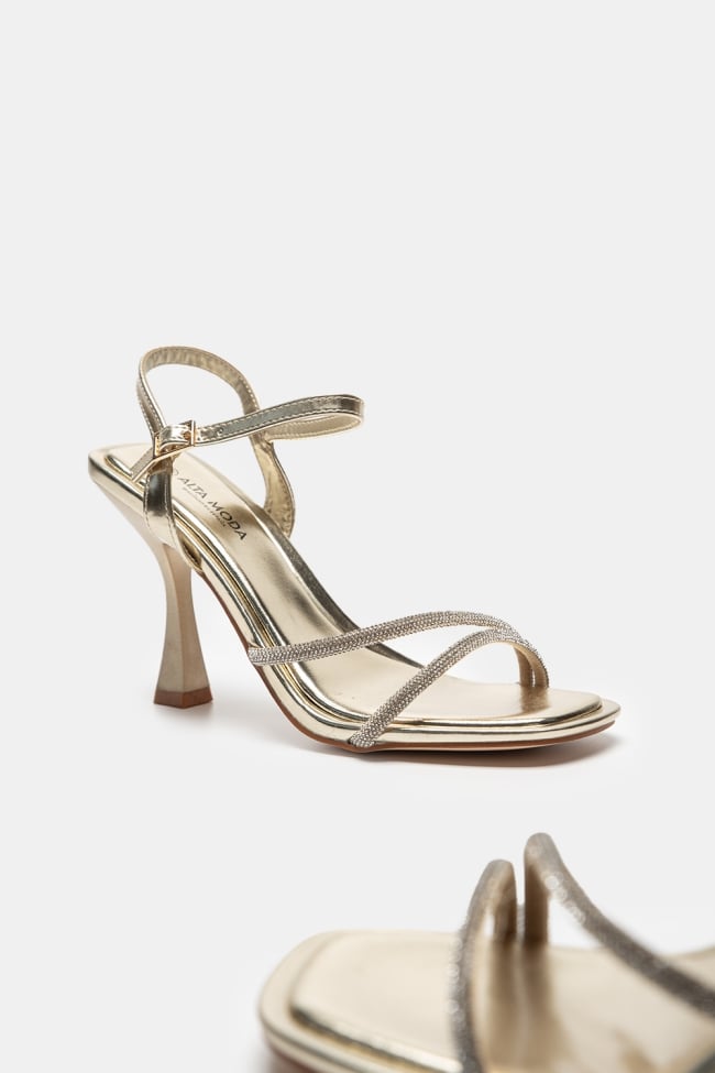 Sandals with Rhinestones